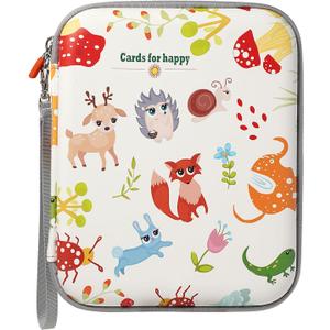 Card Case Holder for Yoto Cards, 80 Pockets Zipper Binder Album Storage Organizer for Yoto Player Mini Audiobook Cards