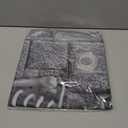 Funrous Halloween Skeleton Party Decorations Scary Tombstones Door Banner Creepy Bats Porch Signs Graveyard Photo Booth Props Backdrops for Halloween Gothic Outdoor Indoor Haunted House Decor Supplies (Black)