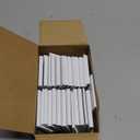 Zonon 64 Pieces Door Corner Seal Weatherstripping Exterior Door Frame Seal Draft Stopper Adhesive Corner Pads for Weather Stripping and Draft Protection (White)