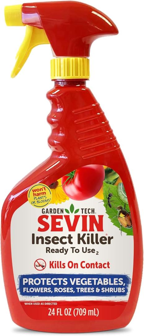 Sevin 100547232 Insect Killer Ready to Use 32 oz, White Label