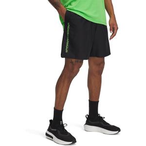 Under Armour Mens Woven Wordmark Shorts (XL, (025) Castlerock / / White)