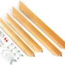 30"x30" Canvas Frame for 1"-1.28" Depth Canvas Painting,DIY Assembled for Wall Decoration - with Accessories (Gold,1PCS)