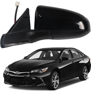 Marretoo for Toyota CAMRY Side Mirror Driver Side(LH) Assembly 2015 2016 2017 | Power | Heated | Replacement For TO1320320 for Toyota CAMRY Accessories (Driver Side(LH))