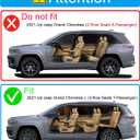Lightronic Extra Durable Outside-Mount Auto Vent Window Visor, Fits 2021-2025 Jeep Grand Cherokee L (7-Seats), UV Protection Rain Guard, Original Wind Deflector, No-Drilling Install, Smoke, 4-Pcs