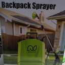 Battery Powered Backpack Sprayer 4 Gallon, Adjustable Pressure Garden Sprayer with Digital Display & Padded Straps, Electric Pump Sprayer in Lawn with 2.2Ah Battery, 5 Nozzles, Telescopic Wand