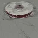 Red Ribbon 3/8 Inch x 50 Yards Satin Ribbon Continuous, Single Face, for Crafts, Gift Wrapping, Floral Bouquet, Weddings, and Decorations, with Spool