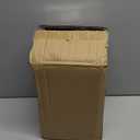 HBlife  Glass Rice Dispenser with Wooden Stand Flour and Cereal Container with Glass Measuring Cup Pantry Food Organization Storage Bin with Airtight Bamboo Lid, 3L