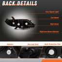for 2011-2020 Toyota Sienna Headlights Assembly Pair
OE 8111008032/8115008032, Halogen, W/O bulbs, IP67, Plug & Play