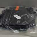 Hat Storage Box for Women & Men, Hardboard Support Hat Boxes with 1 Door Hook Hat Organizer, Cowboy Hat Box for Travel, Hat Bag Hat Case (Black)