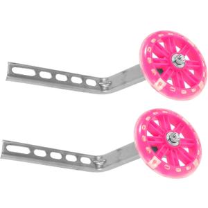 1Set Wear Resistant Bike Training Wheel Replaceable Auxiliary Stabilizers for LED Balance for Bikes