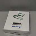 DEWENWILS 25Ft Outdoor Extension Cord, Evenly Spaced 3 Outlets Plugs with Safety Cover, 16/3 SJTW Weatherproof Wire for Outdoor String Lights, ETL Listed (Green)