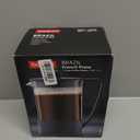 Bodum 51oz Brazil French Press Coffee Maker, High-Heat Borosilicate Glass, Black - Made in Portugal