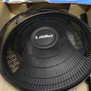 Lasko 2521 16 Inch 3-Speed Quiet Adjustable Tilting Wide-Area Oscillating Standing Pedestal Fan for Bedroom, Kitchen, Home, and Office, Black