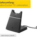 Jabra Evolve 75 Charging Stand Only Provides Easy and Convenient Charging and Storage, Authentic Office Headset Accessory