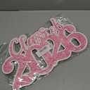 2 x Graduation Decorations Class of 2026 Pink Graduation Decorations Rose Gold Class of 2026 Wooden Sign Graduate Photo Props for Grad Party Supplies