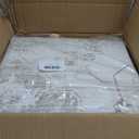 LUMI 8x12 Washable Area Rug for Living Room, Ultra Soft Vintage Rugs with TPE Non Slip Backing, Stain Resistant, Low Profile Carpet High Traffic for Bedroom, Dining Room