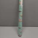 Retrify Reversible Wrapping Paper Roll - 17 Inch X 32.8 Feet - Colorful Cakes Diamond Ring Design Wedding Gift Wrap Paper for Bridal Shower, Engagement, Party, Celebration