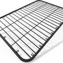 WILDROAD Car Roof Platform, Universal Roof Flat Rack 69" x 47" x 1.3" Heavy Duty Roof Rack Platform with Super Duty Bungee Cargo Net, Ratchet Straps and Anti-Rust Sealant Fits for SUV Truck Cars