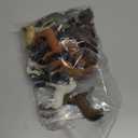 18 Pcs Plastic Miniature Realistic Pony Horse Toy Figurine Farm Animal Toy Gift for Boy Girl, Premium Horse Party Favor Decoration Cake Topper Birthday Pinata