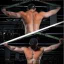 MANUEKLEAR Tricep Rope Cable Attachment Handles, Greater Range of Motion, Tricep Pull Down Rope for Push Downs, Crunches, Facepulls for Professional Gym (Green 2pcs)