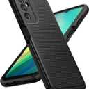 FNTCASE for Samsung Galaxy A14 5G Case: Dual Layer Protective Heavy Duty Cell Phone Cover Shockproof Rugged with Non Slip Textured Back - Military Protection Bumper Tough - 2023, 6.6inch (Matte Black)