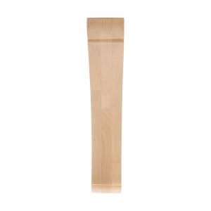 12 in x 2-1/2 in x 8 in Unfinished Medium Solid Traditional Plain Wood Bracket Corbel