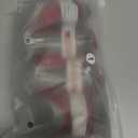 QUMY Dog Shoes for Small Dog, Puppy Dog Boots & Paw Protectors for Winter, Summer Hot Pavement, Waterproof in Rainy Weather, Ourdoor Walking, Indoor Hardfloors Skid-Resistant Soles Red Size 1