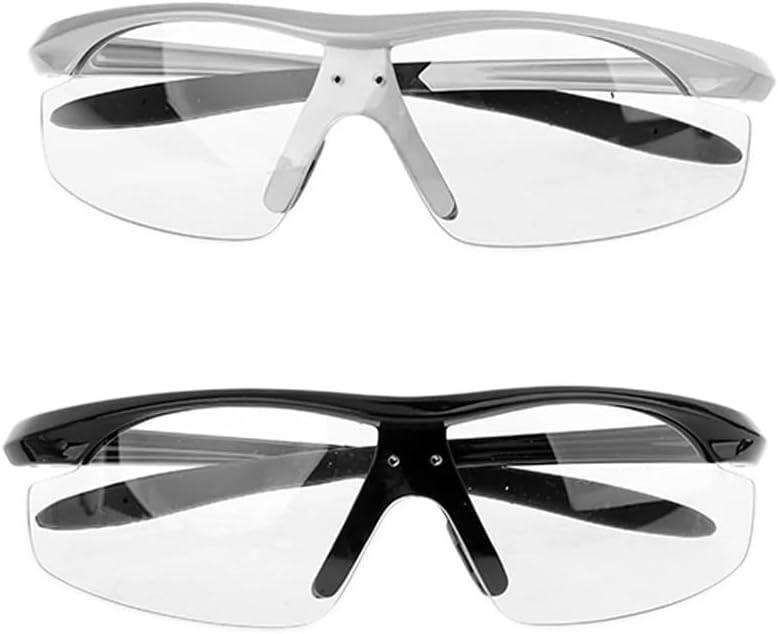 Dental Loupes Accessories Safety Glasses Protection C Ptotective Eyewear Replacement Goggles Glasses for Dental Binocular Loupes Headight Lamp with Screw Holes 2Packs