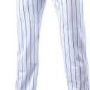 EvoShield Mens Pinstripe Open Bottom (Medium, White/Navy)