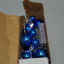 33ct Christmas Ball Ornaments with Lights, Christmas Decorations 8.2 Ft 100 LEDs Globe Ball Lights Outdoor Indoor for Tree urn Filler Flower Nursery Party Garden Yard Gazebo Wedding Decor(Pink)