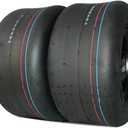 (2 Pack) MAXROLLORS 13x6.50-6 Lawn Mower Tires Tubeless, Replacement 13x6.5-6 Zero Turn Tires Garden Riding Tractor Lawnmower Tires Smooth, 4 Ply, 480 lbs Capacity