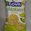 Goya Foods Plantain Chips, Lime, 5 Ounce (Pack of 12), Best By: August 25, 2024