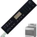 Upgraded DG96-00850H Range Membrane Switch Touchpad Control Panel Compatible with Samsung Gas Ranges Ovens NE63A6511SS/AA-00,NE63A6511SS/AC,NE63A6511SG/AA-00,NE63A6511SS/AA
