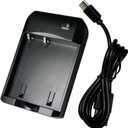 NP-40 Battery Charger, Digital Camera Travel Charger for CAS. NP-40 3.7V 800mAh Li-ion Polymer Rechargeable Battery