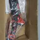 DeForce 8" Cordless Mini Chainsaw, for Milwaukee M18 18V Battery, Brushless Chainsaw for Tree Trimming Wood Cutting, Handheld Electric Power Chain Saw with Auto Oiler, Auto-Tension(Bare Tool Only) (Red)