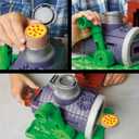 Play-Doh Teenage Mutant Ninja Turtles Slice & Blast Pizza Playset, Bendy 4 Inch Mikey Action Figure, Kids Arts & Crafts, TMNT Toys for Boys & Girls 4+