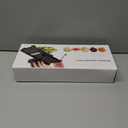 Mandoline Slicer Vegetable Chopper, Fruit Slicer, Cheese Grater & Potato Cutter with 6 Blades, Easy Kitchen Tool, White