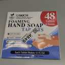 USKICH 48 Pack Foaming Hand Soap Tablet - Eco Friendly Cleaning Products,Variety Scents Refills Soap Tablets (48x8 Fl oz bottles)