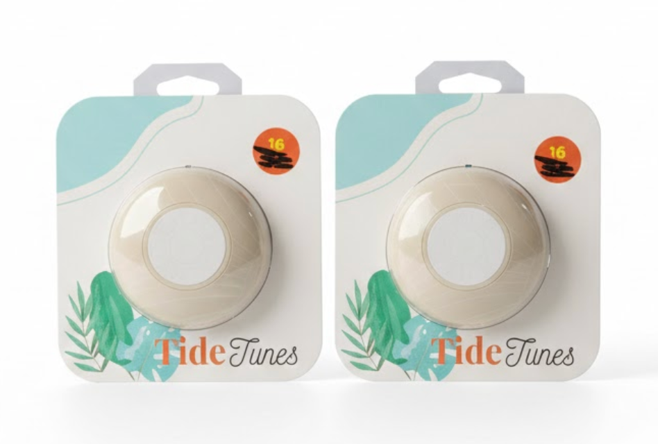 Seashell Bluetooth Speaker White 3 Pack