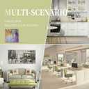 Decorative 2 Gang Double Toggle Light Switch Wall Plate Cover Summer Purple Colorful Country Spring Flower Wildflower Floral Mid Size Four Device Electrical Outlet Cover Receptacle Plug Face Plate