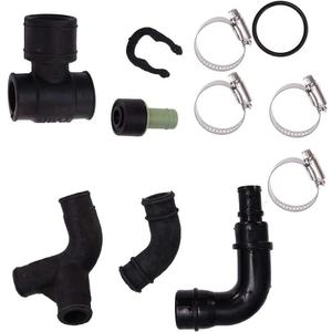 Engine Crankcase Breather Tube Vent Hose Crank Case Valve Set For VW Passat Audi A4 Quattro 1.8L