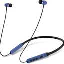 Neckband Bluetooth Headphones, Wireless Bluetooth 6.0 Earbuds with Microphone, Comfortably Light, Deep Bass Earphones 35H Playtime, IPX5 Waterproof, Magnetic Headset for Workout (Navy Blue)
