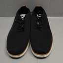 VILOCY Men's Casual Dress Sneakers Oxfords Business Mesh Breathable Walking Shoes Tennis Comfortable (13 Wide, Black)