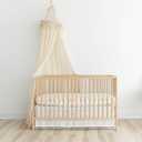 Crane Macrame Baby Crib Canopy, 118" Tall, Boho Nursery Decor, Play Room Canopy for Girls & Boys