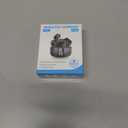 App1e AIRP0Ds Pro Alternative Wireless Ear Buds, Studio-Quality, Deep Bass, Enhanced Audio Clarity, Bluetooth 5.4 Earbuds, ENC Noise Cancelling Call, Secure Fit Memory Foam Tips, IPX6 Waterproof(Blue)