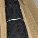 4'x82' Temporary Fence with Posts, Dog Fence Outdoor for Yard, Black