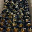 Supernal 60 Pack Gold Silverware, Rolled, Pre Wrapped with Black Napkins, Heavy Duty Plastic Cutlery, Forks and Spoons