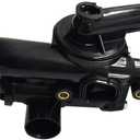 REVO 68003582AB Engine Coolant Thermostat Housing Assembly Replacement for Dodge Journey Caliber Avenger Chrysler Sebring 200 Jeep Patriot Compass 1.8L/2.0L/2.4L 2007-2020