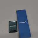 Harry's Original Shaving Kit for Men - Razor Handle and 3 Razor Blade Refill Cartridges - German Engineered - Ocean Blue
