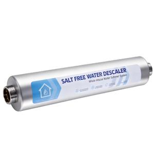 Salt-Free Whole House Water Descaler System, 3/4" NPT, Prevents Limescale in Water Heaters, Boilers & Appliances, Eco-Friendly, No Salt or Chemicals Needed